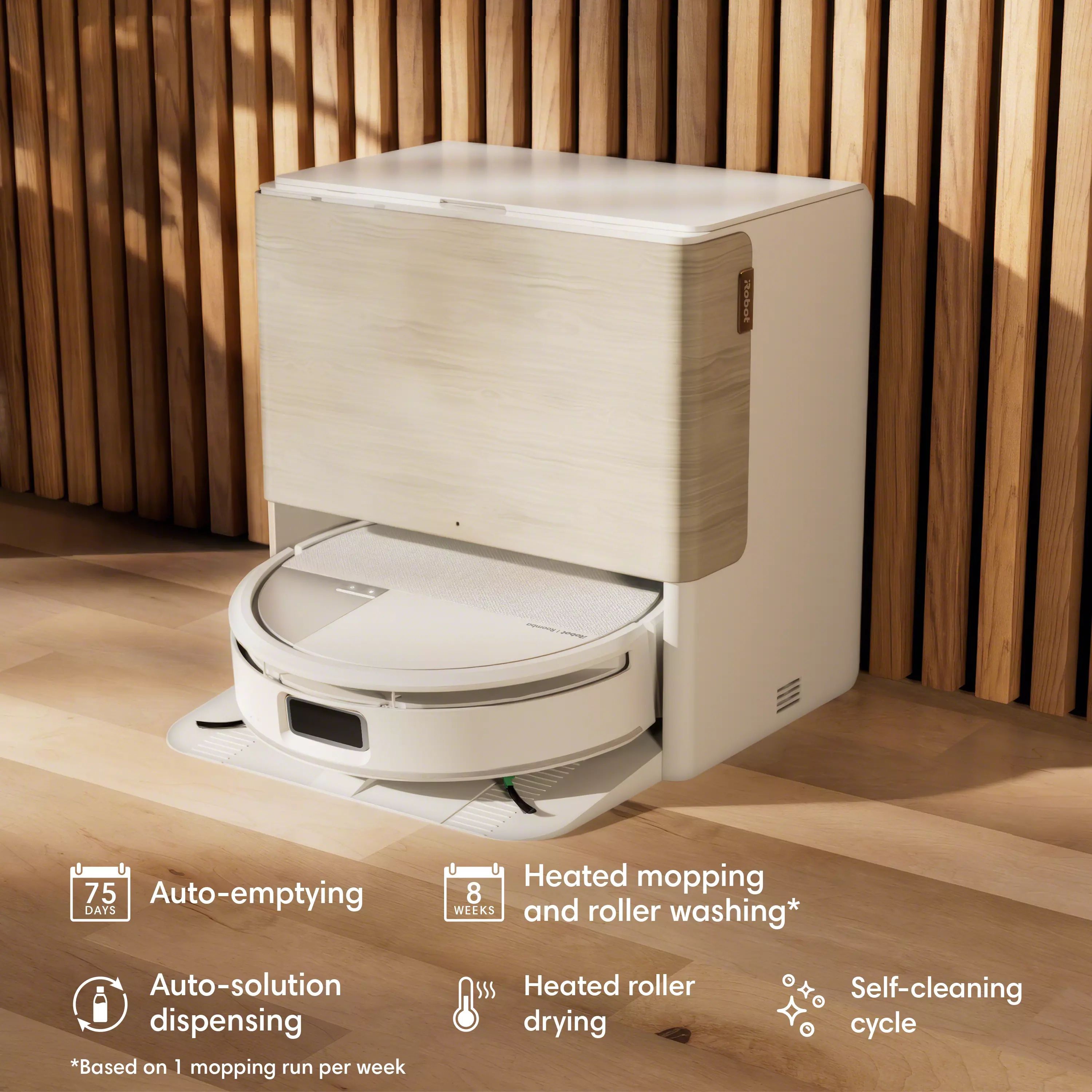 Roomba® Max 705 Combo robot + AutoWash™ dock - Black